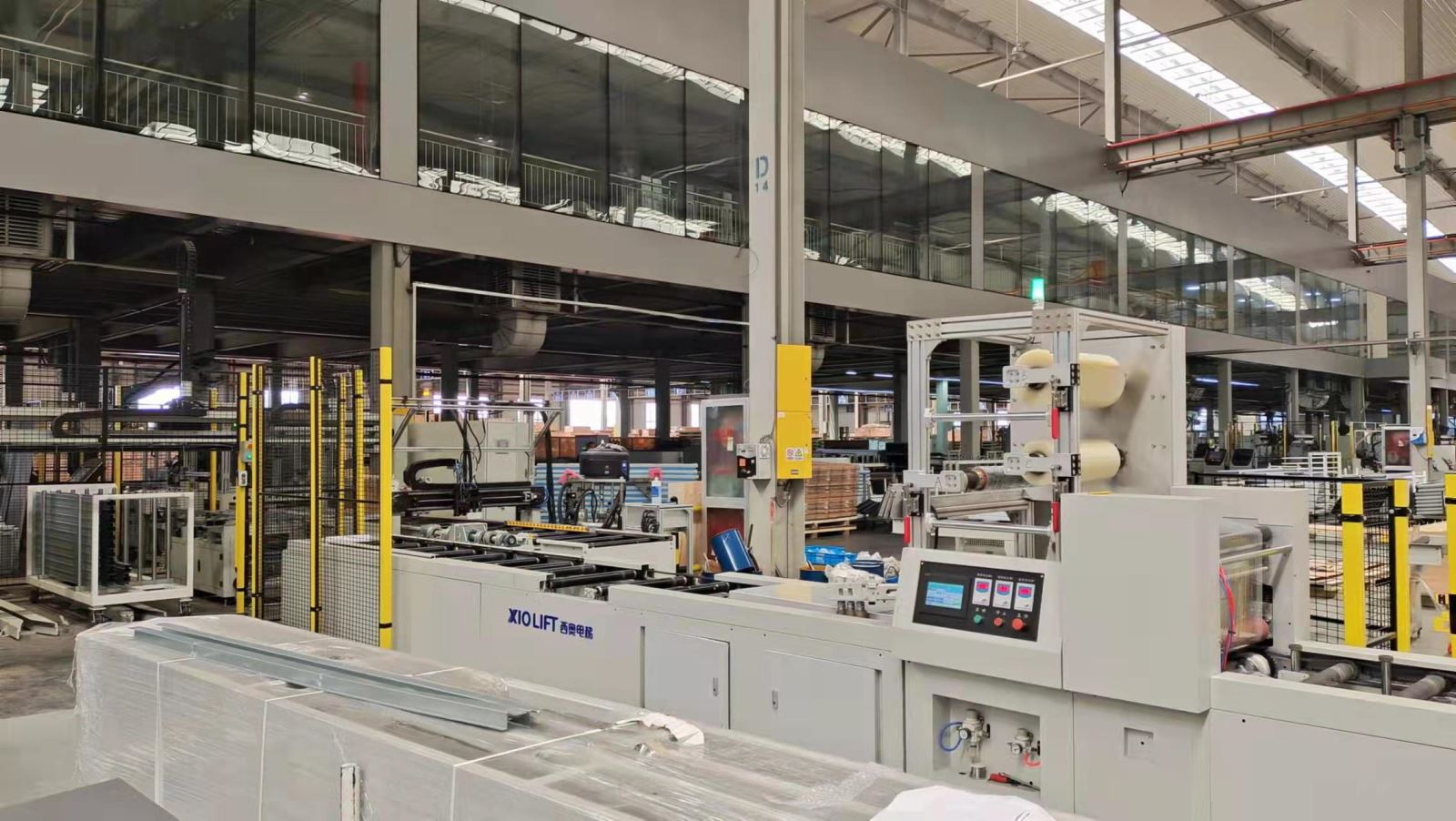 LLD\厅门涂装下线后道装配、装箱智能化产线