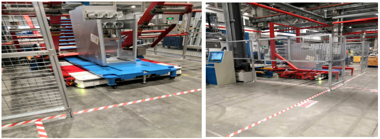 赛摩柔性装配线AGV系统