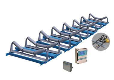 Float type high precision belt scale